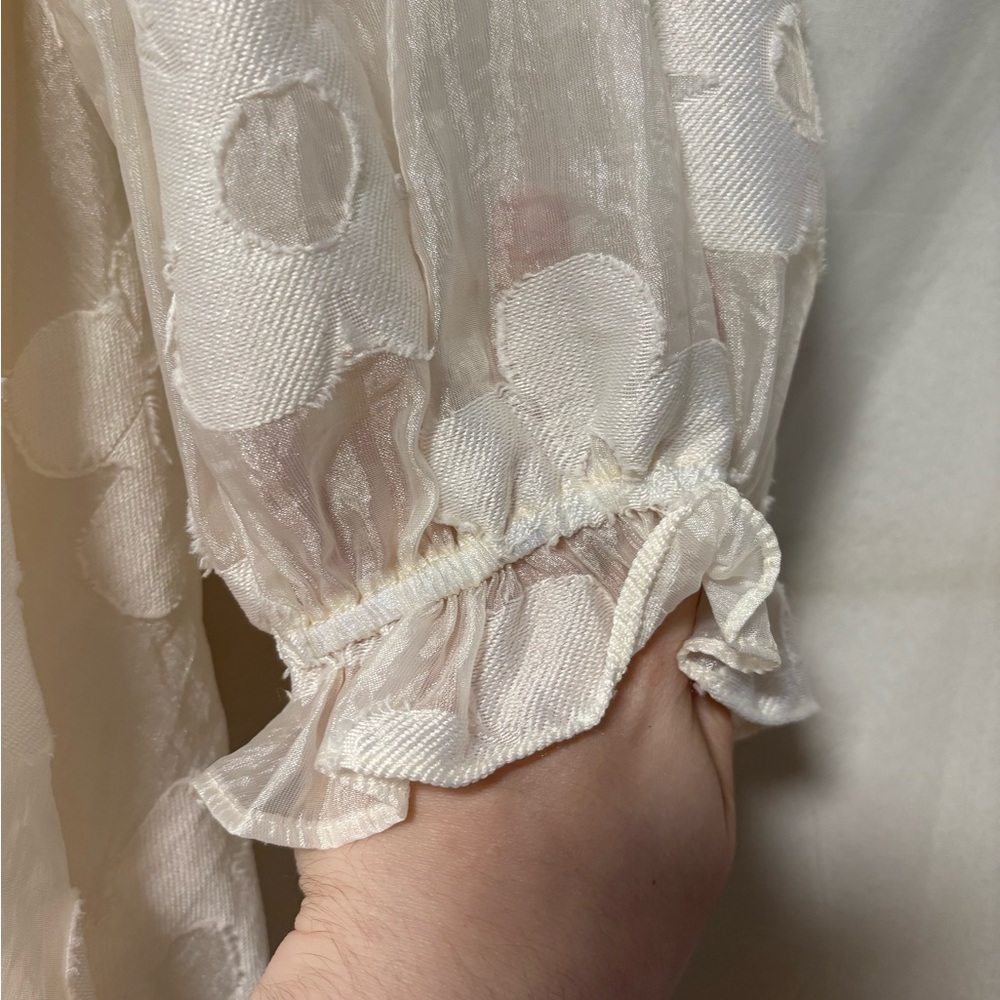 Big Hit Daisy Ivory Baby Doll Dress Size Large - Picture 4 of 8